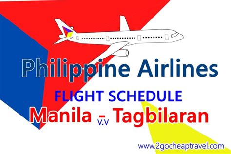 tagbilaran to manila flight